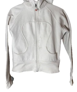 Lululemon Scuba Hoodie Slim Full Zip Damen Gr. Small LESEN Athleisure Laufen - Bild 1 von 14