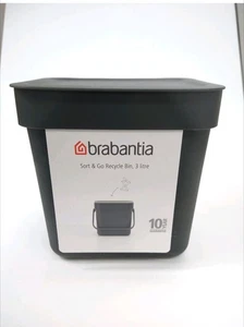 BRABANTIA Abfalleimer SORT & GO LBH 39x29x19.40 cm grau Mülleimer Abfallsammler - Bild 1 von 1