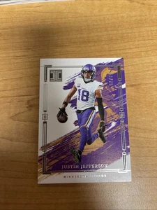 Fútbol impecable Justin Jefferson base 63/75 Minnesota Vikings #43 2024 - Imagen 1 de 10