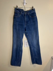 L.l. Bean Damen Original Fit Blue Denim 100% Baumwolle Straight Leg Jeans Größe 4 - Bild 1 von 6
