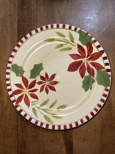 Pfaltzgraff WINTER BLOSSOM Salad Plate 8 5/8” Poinsettia 1 ea   5 available - Picture 1 of 3