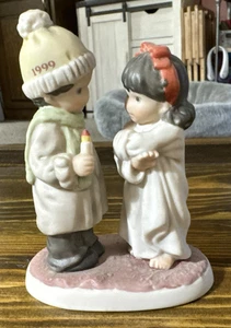 Nuevo en caja Bahner Studios Enesco Corp 1999 #535753 Déjame iluminar tu camino niño y niña - Imagen 1 de 6
