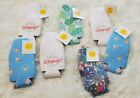 LOT of 7 Bottle Coozies Sun Squad Coolers Summer Beach Tropical Celebrate NWT