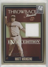 2007 Donruss Elite Extra Edition Throwback Threads /500 Matt Mangini #TT-MM