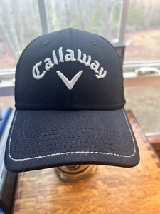 Callaway Hex Black Tour Odyssey L/XL Fitted Golf Hat - Picture 1 of 11