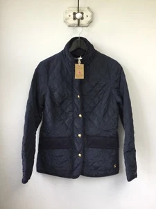Nueva con etiquetas Hermosa Chaqueta Acolchada Damas Joules Azul Marino, Varios Tamaños, Etiquetada - Imagen 1 de 6