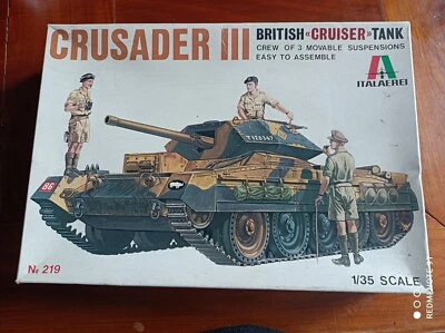 Italeri Italaerei 1/35 Crusader III Sealed Sigillato - Immagine 1 di 3