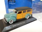 Ford De Luxe Woody 1940 Vert Minichamps 1:43