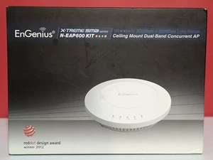 EnGenius EAP600 Dual-Band Ceiling Mount Indoor Wireless Access Point New NOB - Picture 1 of 5