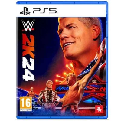 WWE 2K24 PS5 GIOCO WRESTLING ITALIANO EU VIDEOGIOCO PLAYSTATION 5 2024 NUOVO - Immagine 1 di 4