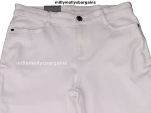 Marks and Spencer Damenjeans weiß gerade Größe 16 14 12 10 UVP 39 £ von M&S - Bild 1 von 12