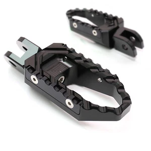 CNC TOUR Front Foot Pegs Black For Kawasaki Z1000 10 11 12 13 - Foto 1 di 5
