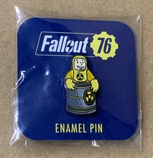 Fallout 76 Barrel Vault Boy Enamel PIN Bethesda CultureFly