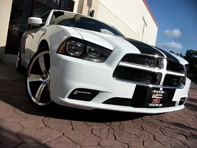 FOR 2011 to 2014 Dodge Charger 10 Inch Racing 10" Graphic Vinyl Stripes 36 FT - Imagem 1 de 4