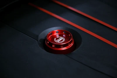 HKS BMW Type 4 Oil Filler Cap Cover - Image 1 of 2