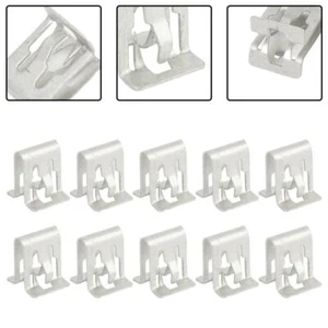 10Pcs/set Trim Plate Retainer Clip Auto Fasteners Car Dashboard - Photo 1 sur 12