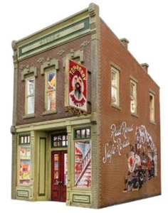 Woodlend N Built-N-Ready Toy & Hobby Junction 2-Story Shop LED Lighted WOO4960 - Picture 1 of 1