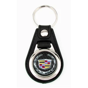 CADILLAC WREATH AND CREST KEYCHAIN LOGO KEY CHAIN ESCALADE XTS - Picture 1 of 1