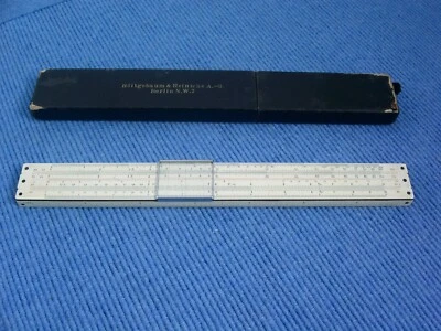 Rechenschieber Wichmann No. 1418 R III  ,  incl. Etui - Bild 1 von 4