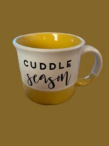Coffee Mug Ceramic Cuddle Season 17 Oz. Tea Beverage Summer - Picture 1 of 1