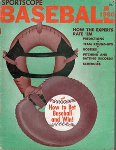 1960 Sportscope Baseball Magazine, Predictions, Team Round-ups ~ Fair - Picture 1 of 9
