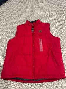 NWT Field & Stream Red Explorer Quilted Microfiber Vest #SAFVT1028 XL - Picture 1 of 7
