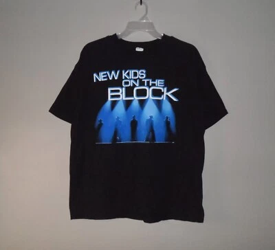 New Kids On The Block US Tour 2009 Black Shirt Adult XL NKOTB - Image 1 of 4