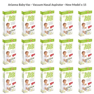 Arianna Baby Vac - Vacuum Nasal Aspirator, Nose Cleaner - New Model x 15 - Picture 1 of 7
