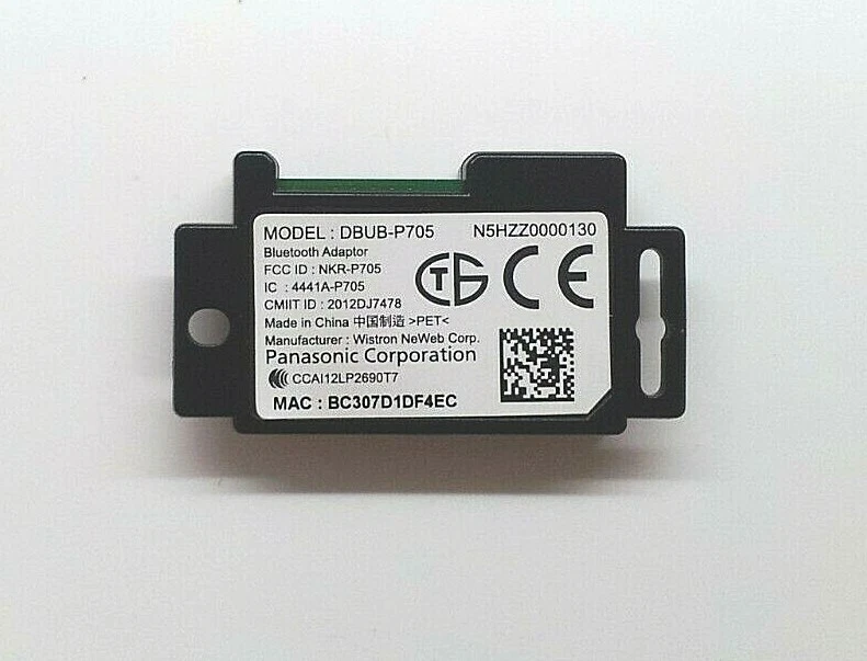 MODULO BLUETOOTH DBUB-P705 PARA PANASONIC TX-47ASM651 - Imagen 1 de 1