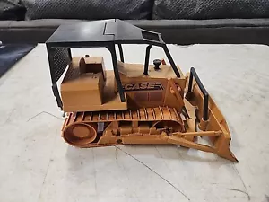 Bulldozer giocattolo vintage ERTL pressofuso custodia pista lunga 1987 - Foto 1 di 8