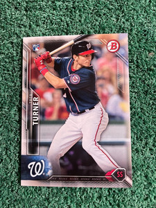 2016 Bowman #130 Trea Turner RC Washington Nationals