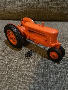 Vintage Monarch Plastic Case Toy Farm Tractor 1/16