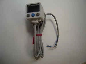 SMC ISE80-N02-V-MB-X500 PNEUMATIC DIGITAL PRESSURE SWITCH, -.1 - 1MPa, 12-24VDC - Picture 1 of 1
