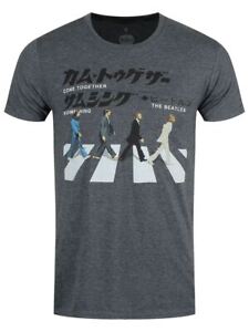 The Beatles T-shirt Beatles Abbey Road Japanese Heather Grey Men's Dark Grey