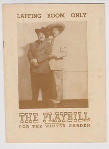 Playbill Laffing Room Only 1945 Olsen and Johnson Fred Waring Frank Libuse - Picture 1 of 1