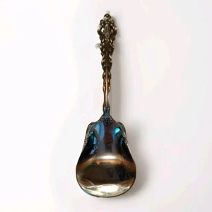Oneida Da Vinci Stainless Casserole Serving Spoon Cube Mark - Picture 1 of 7