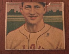 Vintage 1933 George C.  Miller Oscar Melillo - St. Louis Browns - Redeemed