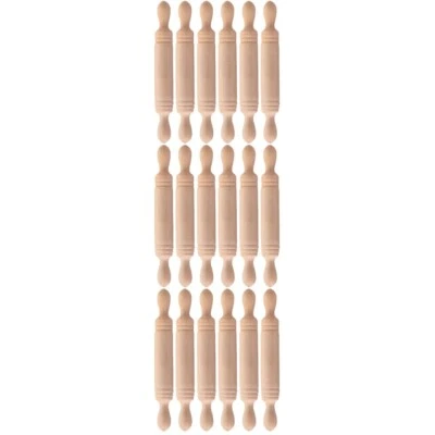  Set of 3 Kleiner Teigroller Teigwalze Dekoratives Nudelholz Miniatur-Nudelholz - Bild 1 von 4