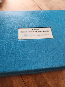 Kent-Moore Manuel Trans-Axle Shim Selector J 26935 - Picture 1 of 3