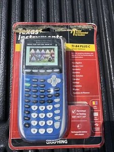 Texas Instruments TI-84 Plus C Silver Edition Graphing Calculator New - Picture 1 of 4
