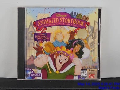 Disney's Animated Storybook Hunchback of Notre Dame (PC CD-ROM, 1996) New Sealed - Image 1 of 2