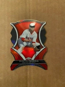 2012 Topps Chrome Dynamic Die-Cuts Dustin Pedroia #DD-DPA - Picture 1 of 2