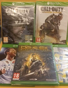 LOT 5 SPIELE XBOX ONE MICROSOFT 3 NEU 2 GEBRAUCHT WIE NEU LAGERWARE - Bild 1 von 6