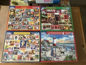 White Mountain Puzzle /550/ Teile Posten von 4 Hunderten verfügbar - Bild 1 von 7