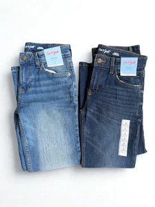 Jeans bootcut elasticizzati Cat & Jack ragazzo confezione da 2 scuro/chiaro taglia 8 - Foto 1 di 10