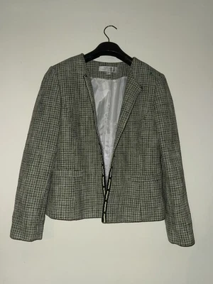 Chaqueta Blazer Tahari Arthur S. Levine Para Mujer 10 Tweed Carrera Trabajo Ropa Forrada Foto 1 de 4
