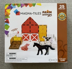 Magna-Tiles Magnetic Set Farm Animals (opened box complete excellent) - Picture 1 of 1