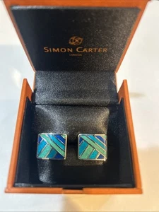 Vintage Simon Carter Cufflinks - Imagen 1 de 3