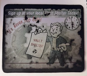 Fallout Loot Crate EXCLUSIVE Vault-Boy Mouse Pad/Gaming Mat Bethesda - Picture 1 of 3