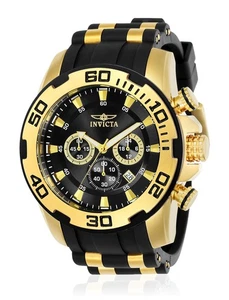 Men's 22340 Pro Diver Analog Display Quartz Black Watch - Bild 1 von 6